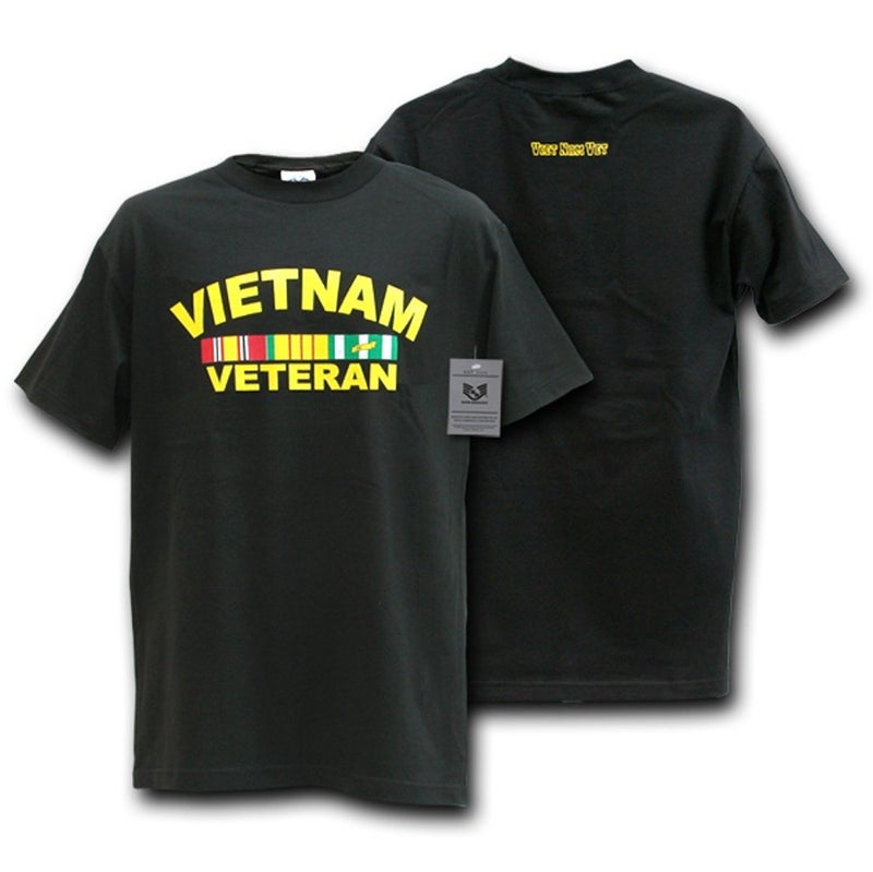 Rapid Dominance Rapiddominance Classic Milit Tee, Vietnam Vet/Black, X-Large - Image 2